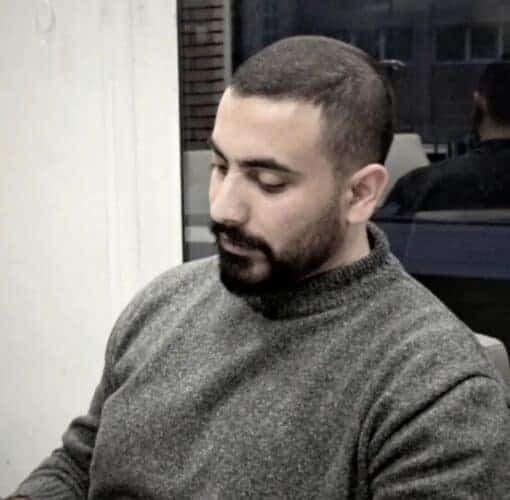عکس مهدی موسوی در یک رویداد سئو
