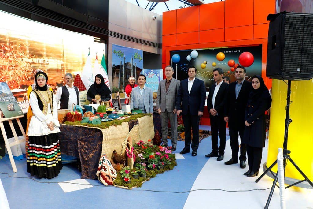 گزارش تصویری آیین استقبال از نوروز با حضور شهرداری لاهیجان در ‌گنبد مینای تهران برگزار شد