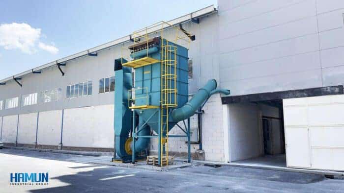 bag filter main - معرفی محصولات گروه صنعتی هامون - زنجان