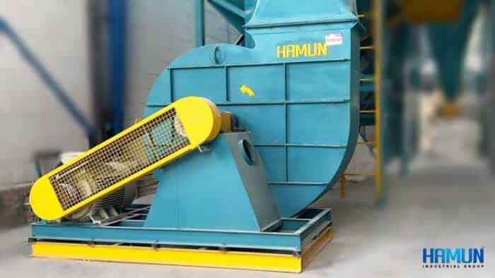 fan suction - معرفی محصولات گروه صنعتی هامون - زنجان