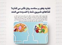 تغذیه چطور بر سلامت روان تأثیر می گذارد؟/ غذاهای شیرین شما را افسرده می کنند