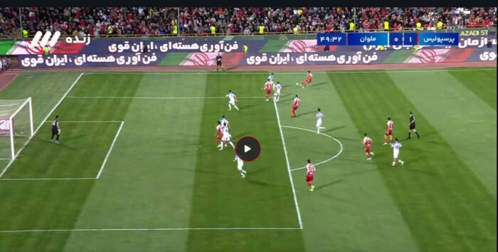گل آفساید پرسپولیس