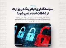 سیاستگذاری فیلترینگ در وزارت ارتباطات انجام نمی شود!
