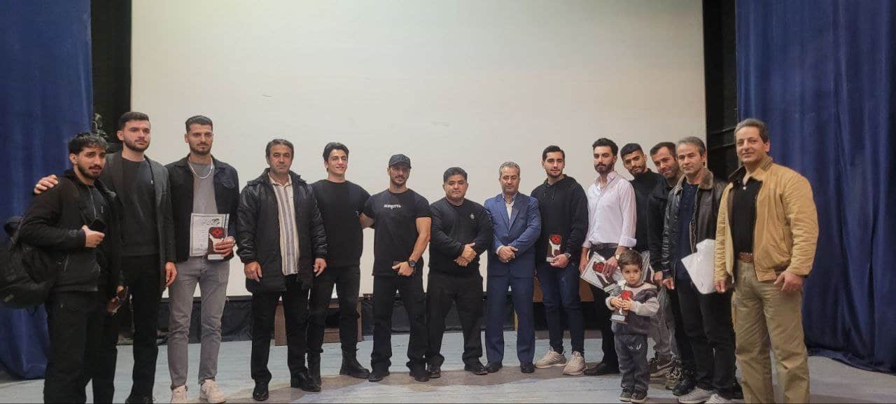 برگزاری مراسم تجلیل از مربیان و قهرمانان هیات کاراته تالش