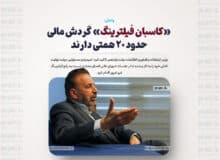 «کاسبان فیلترینگ» گردش مالی حدود ۲۰ همتی دارند