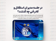 در جلسه مدیران استقلال و کادرفنی چه گذشت؟