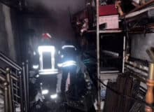 روشن ماندن بخاری برقی در ساعات تعطیلی مغازه حادثه ساز شد