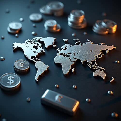 تأثیر عوامل اقتصاد جهانی بر قیمت نقره در ایران