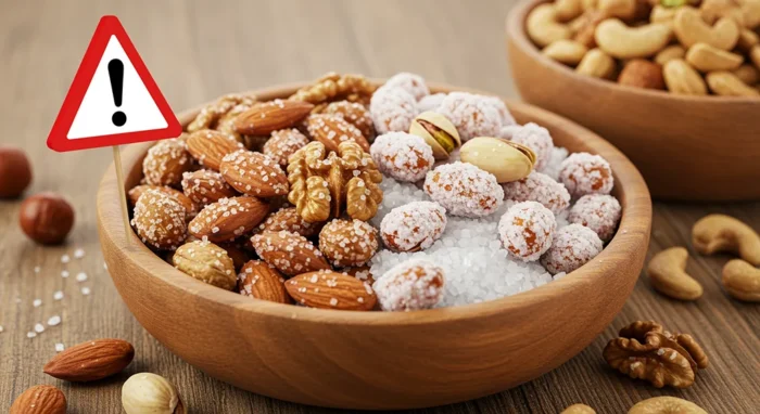 از خرید آجیل‌های خیلی شور یا خیلی شیرین پرهیز کنین