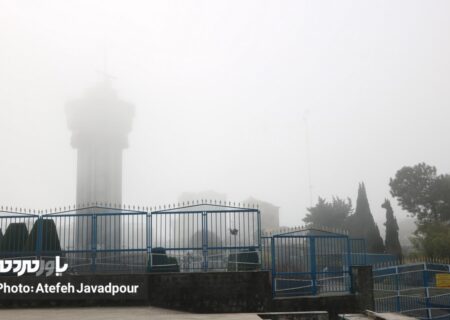 گزارش تصویری مه فرا رفتی دریایی در بندر انزلی