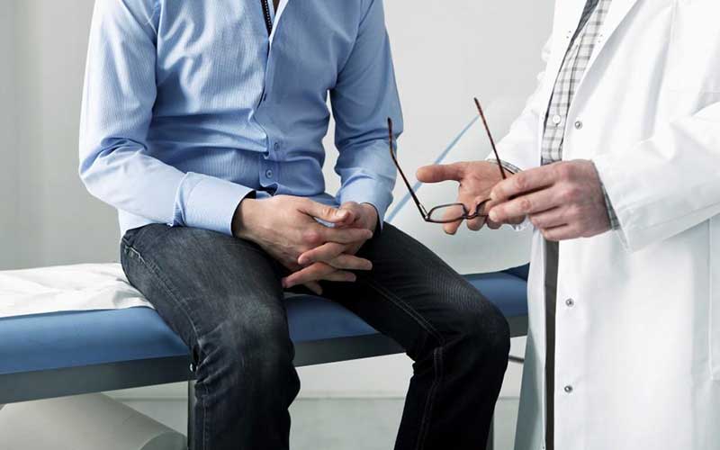 علائم باد فتق بیضه