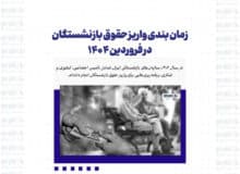 زمان بندی واریز حقوق بازنشستگان در فروردین ۱۴۰۴