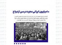 ۱۰میلیون ایرانی مجرد در سن ازدواج