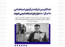 حداکثر سن شرکت در آزمون استخدامی ۴۰ سال/ ۱۰ هزار نفر استخدام می شوند