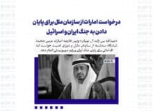 درخواست امارات از سازمان ملل برای پایان دادن به جنگ ایران و اسرائیل