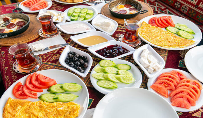صبحانه ساده