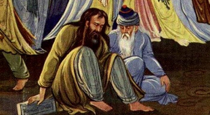مولانا و شمس تبریزی