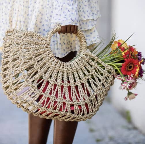 کیف های حصیری (Straw Bags)