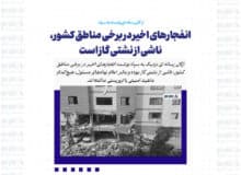 انفجارهای اخیر در برخی مناطق کشور، ناشی از نشتی گاز است