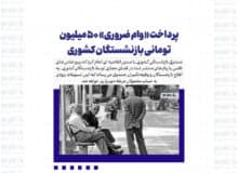 پرداخت «وام ضروری» ۵۰ میلیون تومانی بازنشستگان کشوری