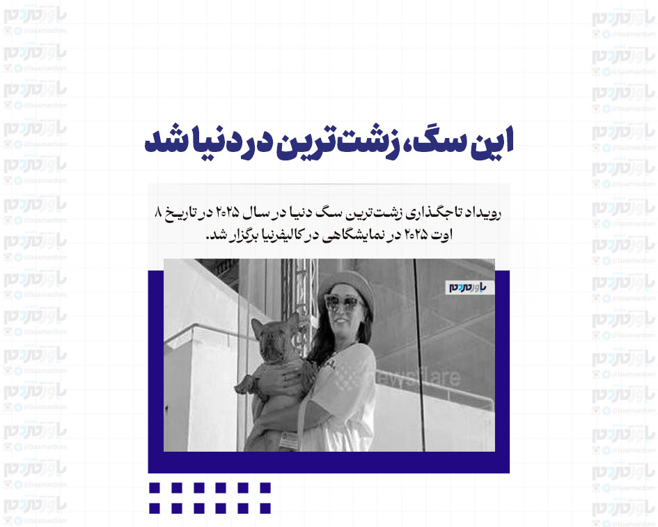 این سگ، زشت‌ترین در دنیا شد