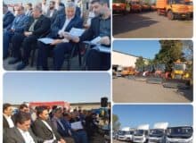 تحویل 119 خودروی خدمات رسان به شهرداری ها و دهیاری های گیلان توسط سازمان همیاری