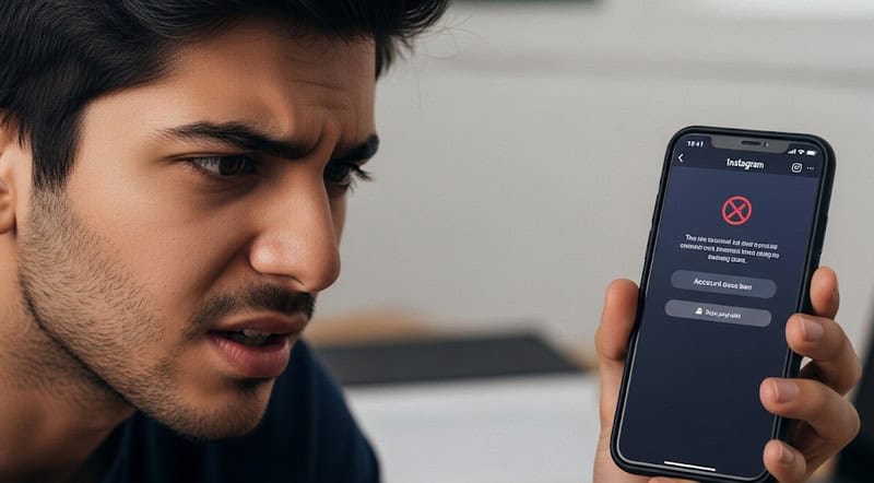مسدود شدن پیج اینستاگرام