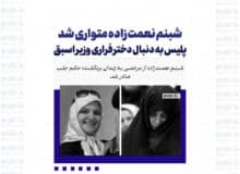 شبنم نعمت‌زاده متواری شد ؛ پلیس به دنبال دختر فراری وزیر اسبق