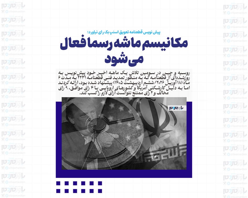 مکانیسم ماشه رسما فعال می‌شود