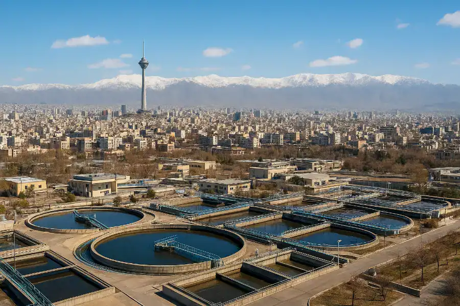 خلاصه جامع گزارش سالانه وضعیت فاضلاب تهران 1404