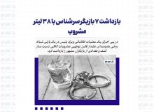 بازداشت ۷ بازیگر سرشناس با ۳۸ لیتر مشروب