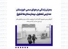 بحران زندگی در هوای سمی خوزستان/ مدارس تعطیل، بیمارستان‌ها شلوغ