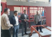 بازدید مدیران سازمان همیاری گیلان از مجموعه تجهیز خودرو آپادانا