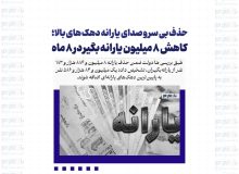 حذف بی سر و صدای یارانه دهک های بالا؛ کاهش ۸ میلیون یارانه بگیر در ۸ ماه