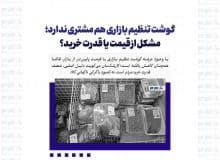 گوشت تنظیم بازاری هم مشتری ندارد؛ مشکل از قیمت یا قدرت خرید؟