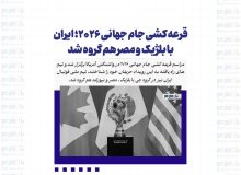 قرعه کشی جام جهانی ۲۰۲۶؛ ایران با بلژیک و مصر هم گروه شد
