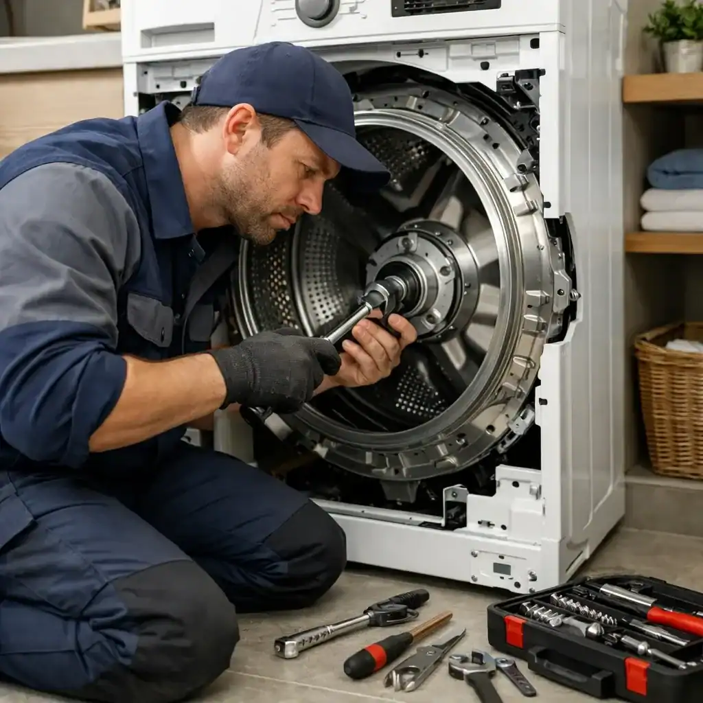 دلیل نچرخیدن دیگ ماشین لباسشویی سامسونگ و ال جی چیست؟