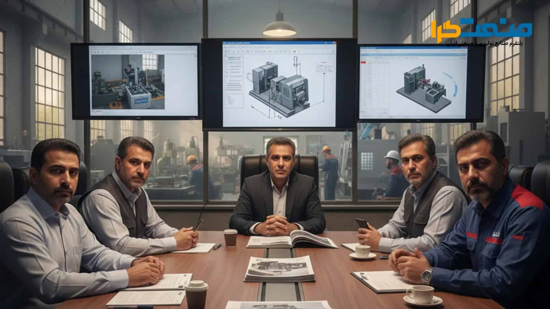 آگهی صنعتی صنعتگرا