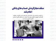 سقف مجاز گردش حساب های بانکی اعلام شد