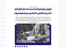 فروش زولبیا و بامیه نسبت به سال های قبل ۵۰ درصد کاهش داشته و بسیار ضعیف بوده