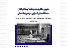 تعیین تکلیف نحوه فعالیت کارکنان دستگاه‌های اجرایی در شرایط فعلی