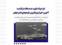 ناو جرالد فورد به منطقه بازگشت / آخرین خبر از بزرگترین ناو هواپیمابر جهان