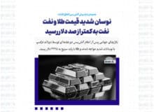 نوسان شدید قیمت طلا و نفت/ نفت به کمتر از صد دلار رسید