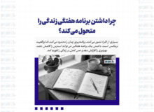چرا داشتن برنامه هفتگی زندگی را متحول می‌کند؟
