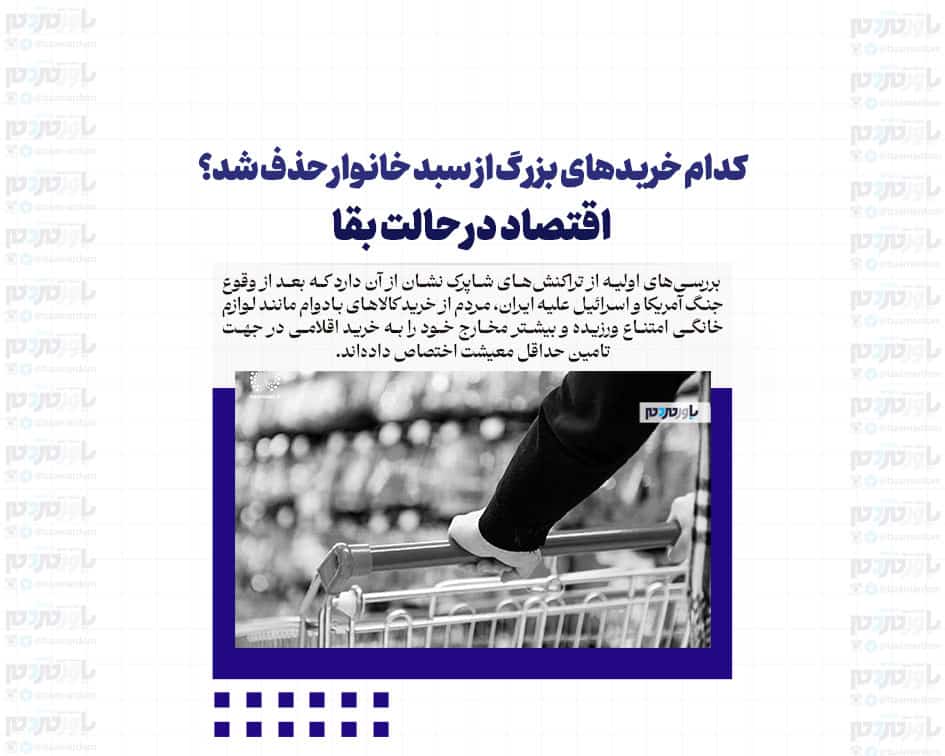 کدام خریدهای بزرگ از سبد خانوار حذف شد؟/ اقتصاد در حالت بقا