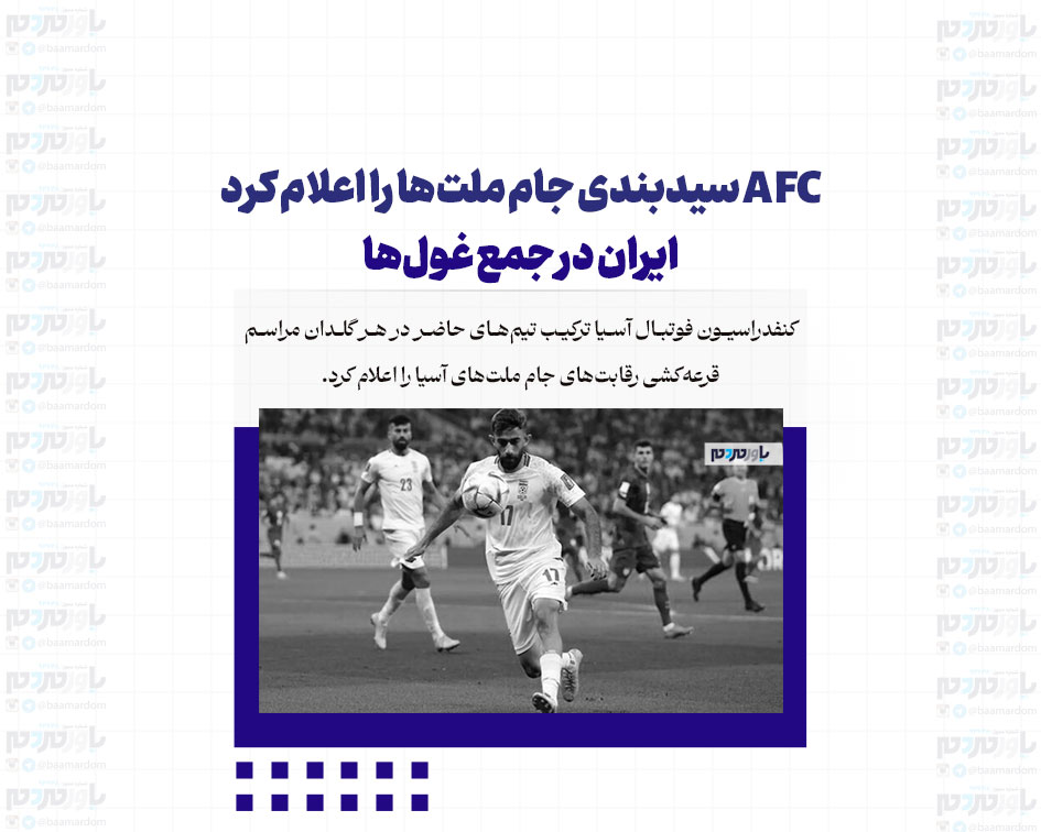 AFC سیدبندی جام ملت‌ها را اعلام کرد/ ایران در جمع غول‌ها