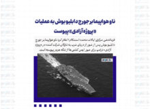ناو هواپیمابر جورج دابلیو بوش به عملیات «پروژه آزادی» پیوست